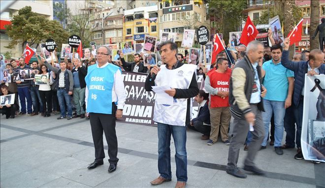Ankara katliamına protesto edildi.