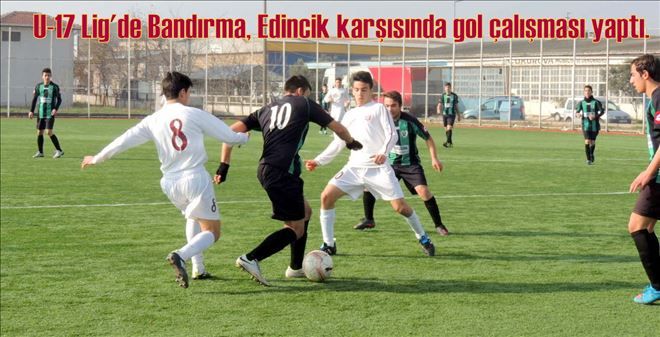 U-17 lig´de Edincikspor 0-13 Bandırmaspor