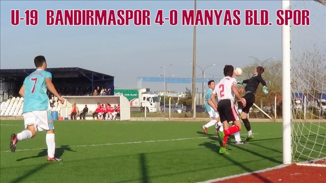U-19 Bandırmaspor  4-0 Manyas Belediyespor