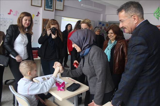 Atatürk Özel Eğitim Ortaokuluna ziyaret
