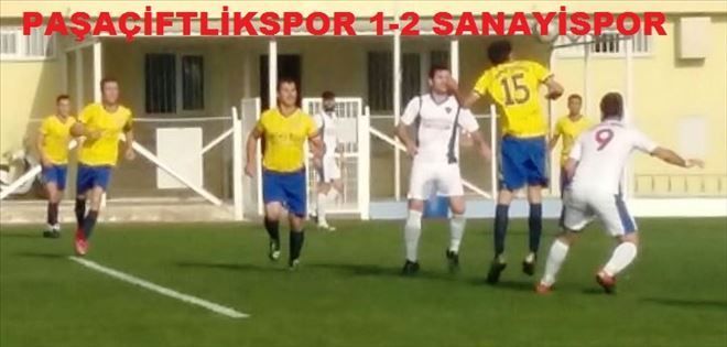 Paşaçiftlikspor 1-2 Sanayispor