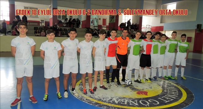 Yıldız Erkeklerde ilk maç Ş. Süleymanbey Ortaokulunun