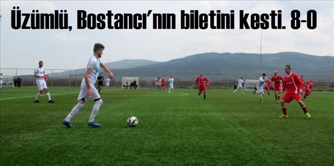 Üzümlüspor  8-0  Bostancıspor