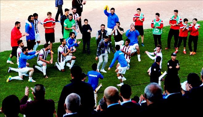 Bandırmaspor-Hacettepe maçını 5 bin kişi izledi.