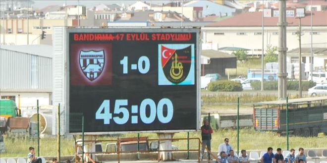 Bandırmaspor 1-0 İstanbulspor