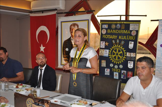 Bandırma Rotary Kulübü Harun Sağlam´ı konuk etti