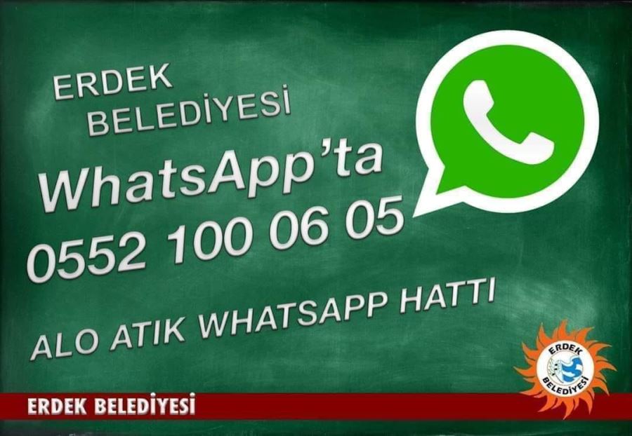 “Alo Atık WhatsApp” hattı