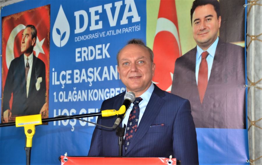 Erdek DEVA Partisinde Murat Sever Güven tazeledi.
