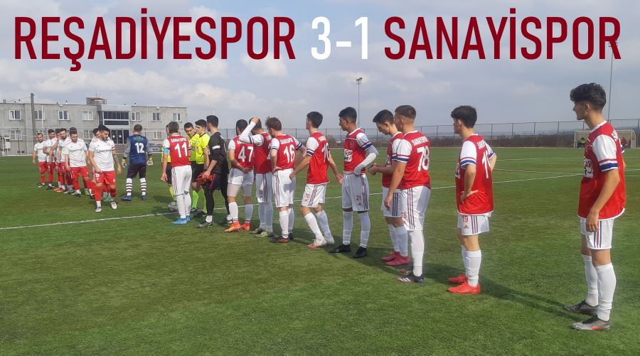 Reşadiyespor  3- 1 Sanayispor