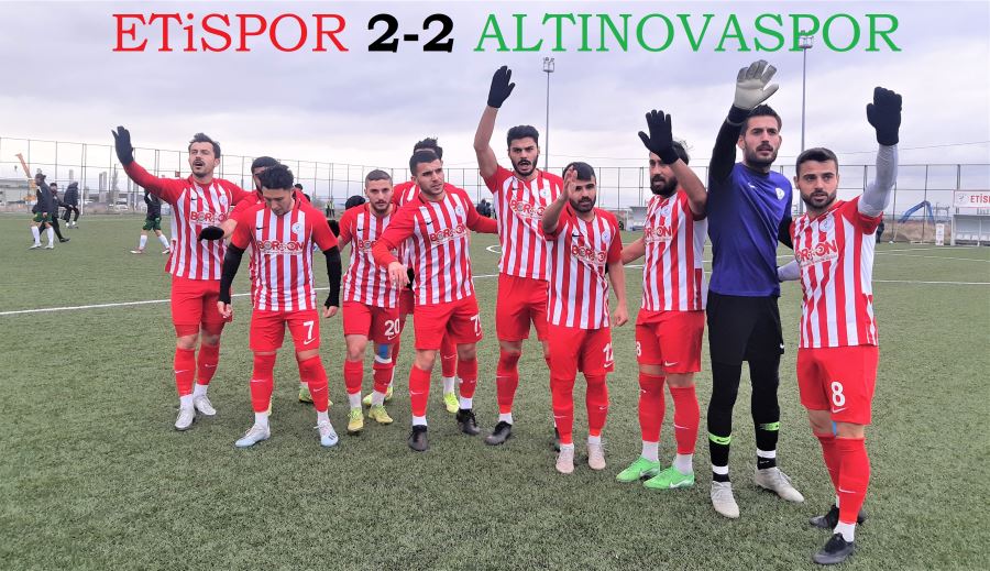 Etispor 2-2 Altınova Belediyespor