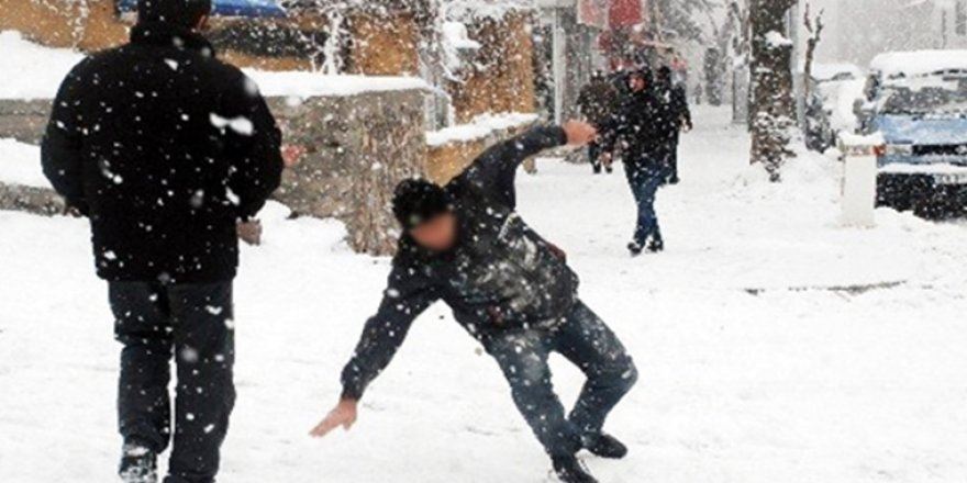 Penguen yürüyüşü karda düşmekten koruyor…