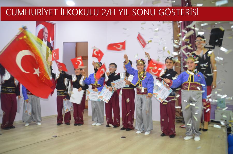 Bandırma Cumhuriyet İlkokulu’nda başarılı yılsonu gösterisi