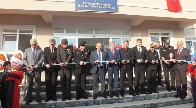 Erdek İlçe Jandarma Komutanlığı Hizmet binası açıldı.