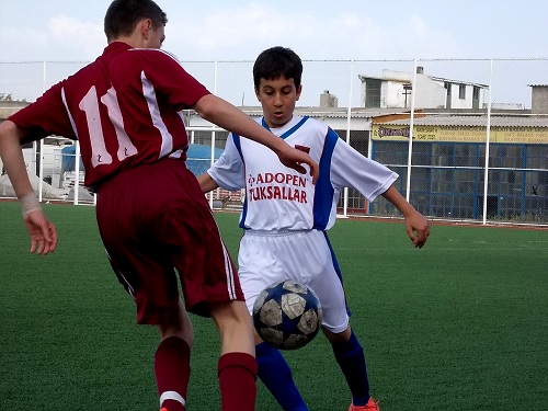 U-13 lerde Bandırmaspor Sanayispor`a fark yaptı 7-1