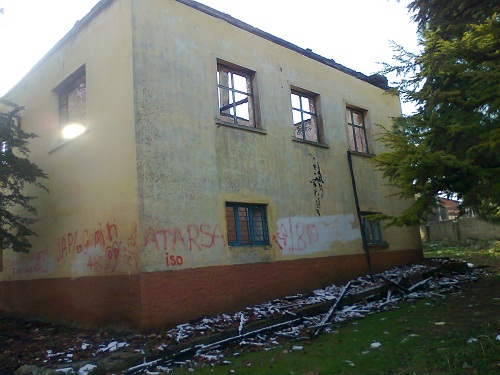 Tarihi Danışment okulu yandı