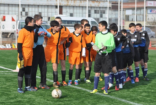 Okullar arası futbol`da finaller başladı