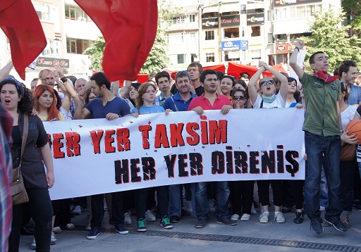 Sanki her yer Taksim!...