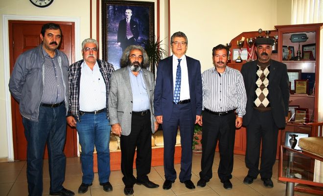 Tahtacı  Kültür Derneğinden Başkan Arslan`a ziyaret
