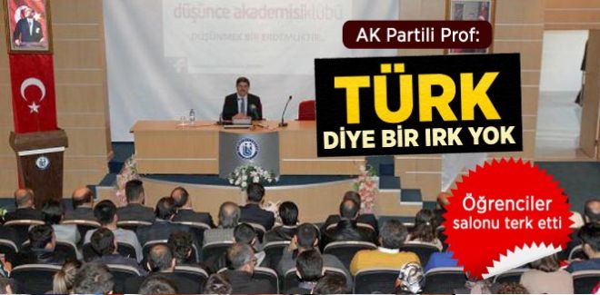 AK Partili Aktay: Türk Diye Bir Irk Yok