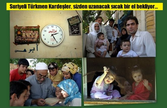 Ülkücü gençlik Türkmenleri unutmadı