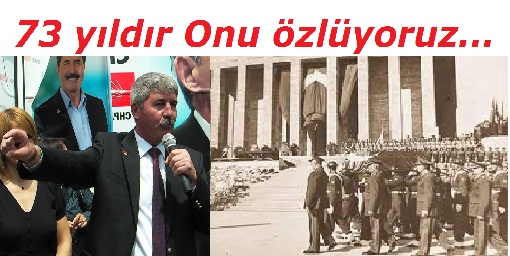 Havutça ``Atatürk, sonsuza kadar gönlümüzde yaşayacaktır``