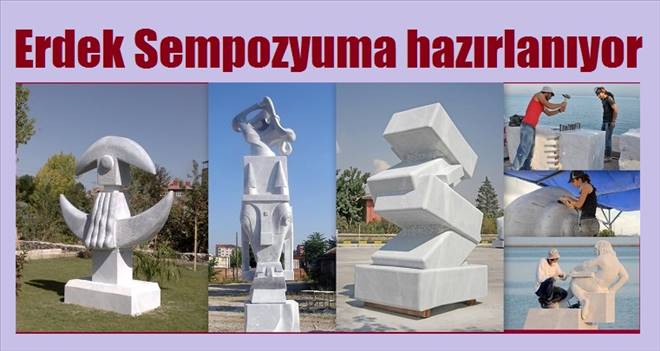 Erdek, uluslararası heykel sempozyumuna doğru