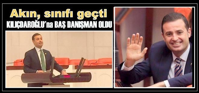 Kılıçdaroğlu´na başdanışman oldu.