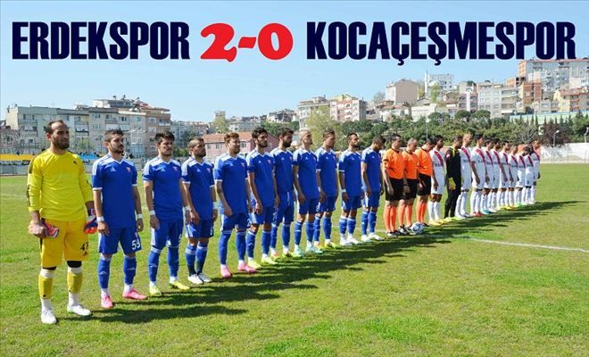 Erdekspor, Kocaçeşme´yi rahat geçti.