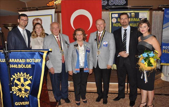 Rotary, Guvernörünü ağırladı.