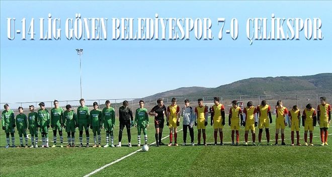 U-14 lig´de, Çelik Gönen´de umduğunu bulamadı.