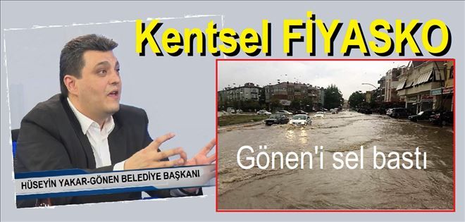 Gönen´i sel bastı