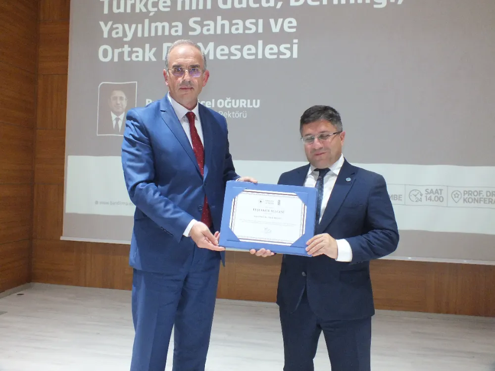 Oğurlu’dan BANÜ’de Türkçe semineri