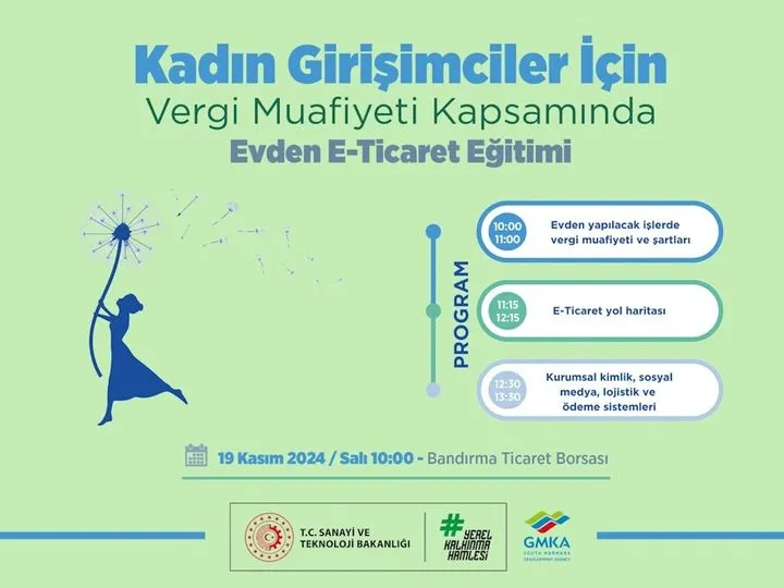 Kadınlara e-ticaret eğitimi