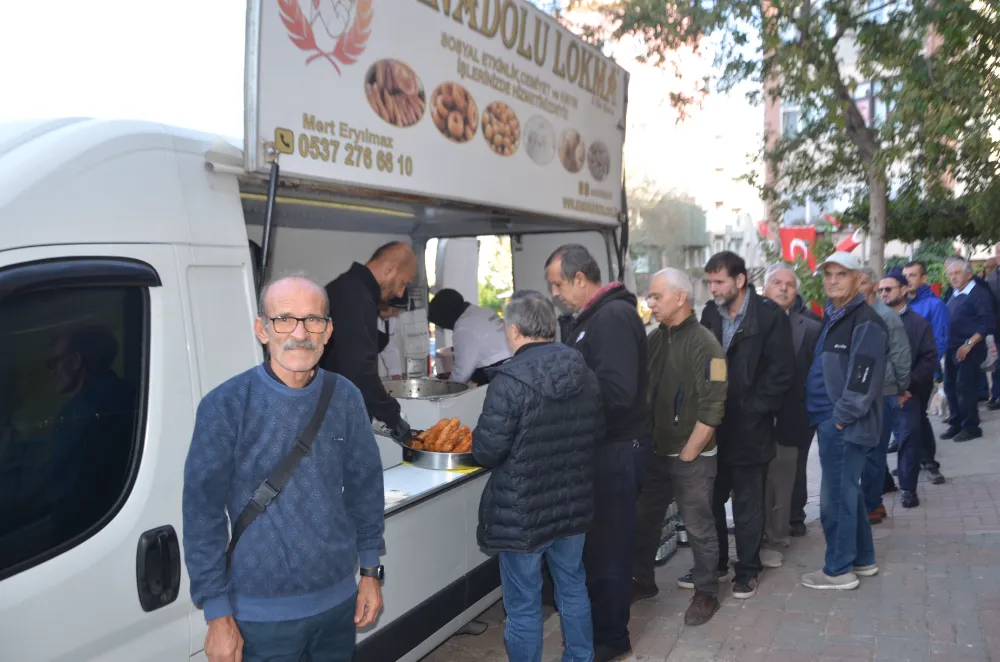 Paşabayır Avcılar Derneği’nden lokma hayrı