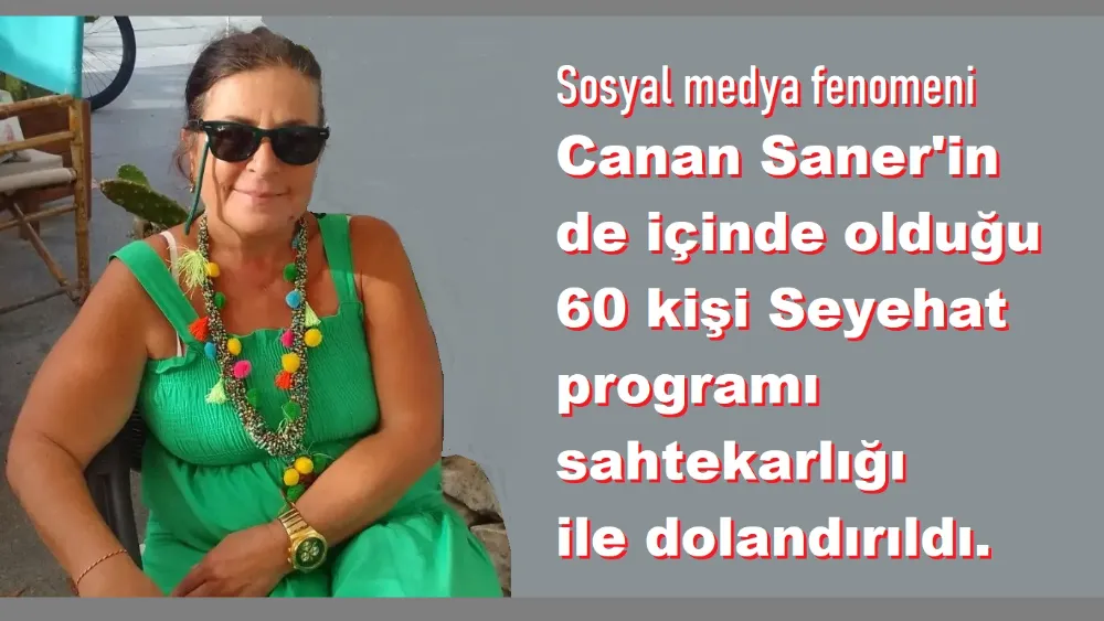 Erdek’in sosyal medya Fenomen’i Caner Saner hayali seyahat programı ile aldatıldı.