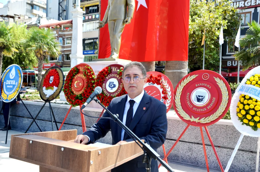 Cumhuriyet Halk Partisi Bandırma İlçe Başkanlığı Basın Açıklaması