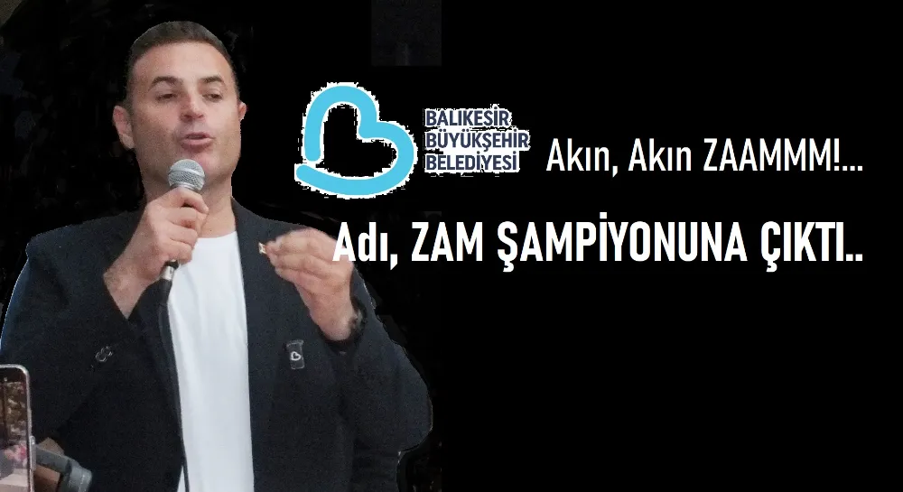 Ahmet Akın, Logo ve festivalle oyalarken zam rekorunu kırdı! 