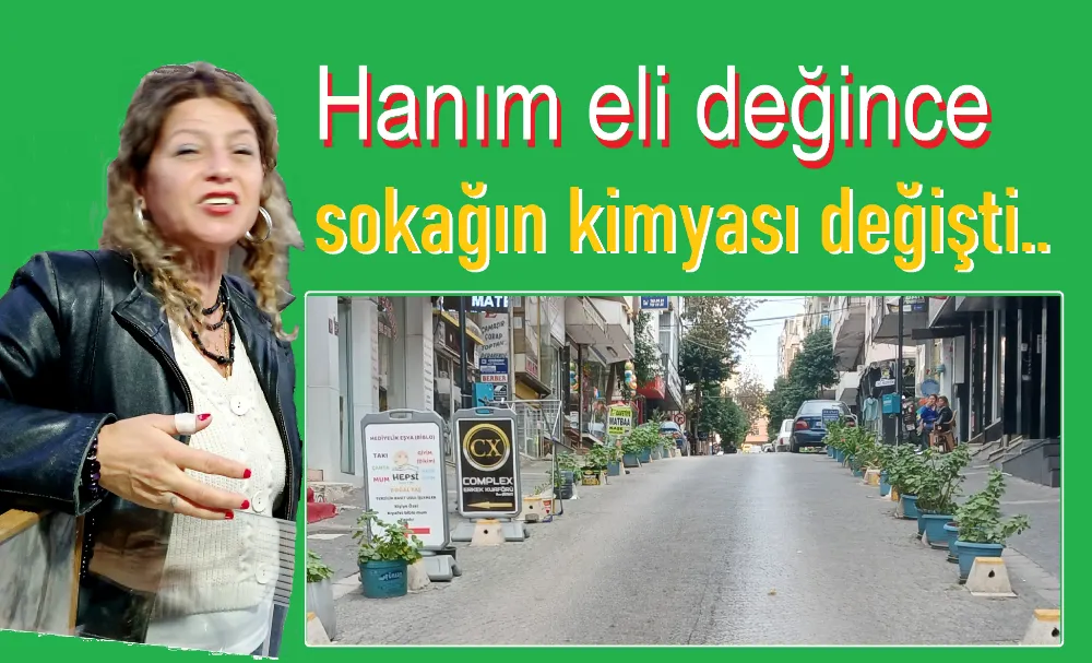 HAL CADDESİ ÇİÇEK AÇTI!