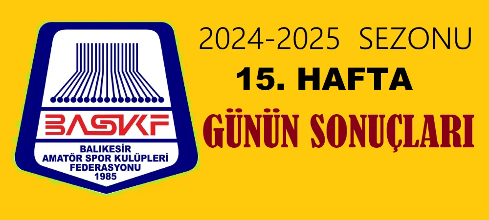 Günün toplu sonuçları