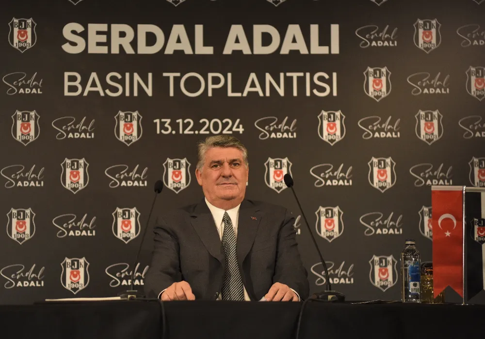 Beşiktaş başkan adayı Serdal Adalı konuştu.