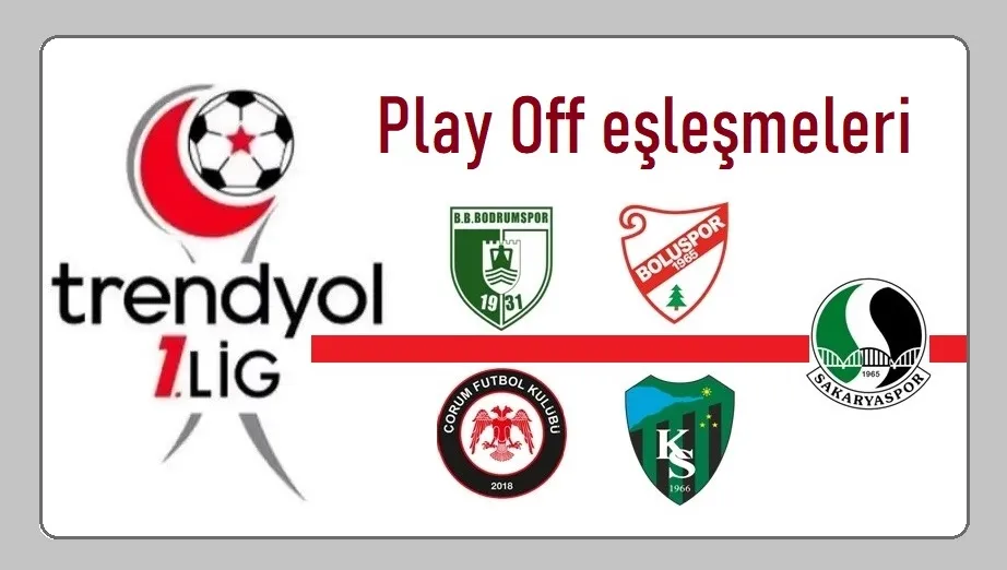 Play-off maçları başlıyor