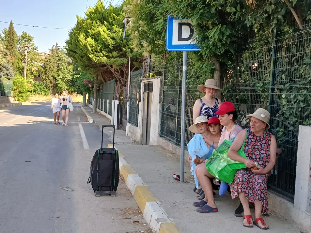 Tatil kentine yakışan davranış..