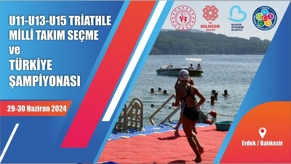 Erdek’te Triathle Millî Takım seçmeleri