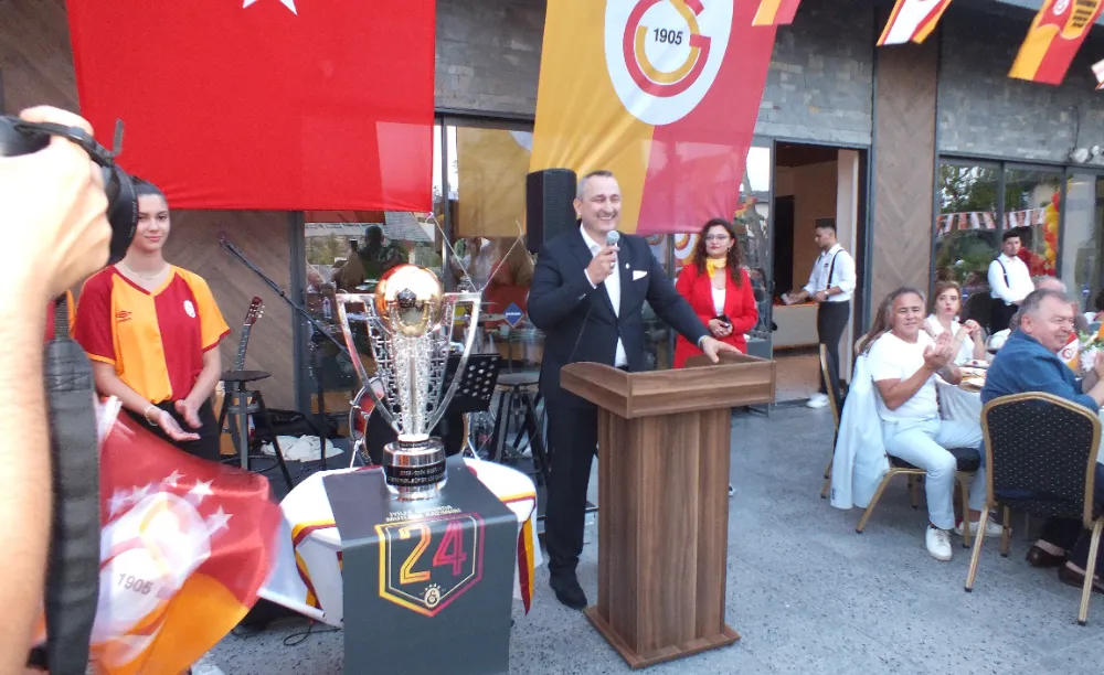 Galatasaray’dan coşkulu şampiyonluk gecesi