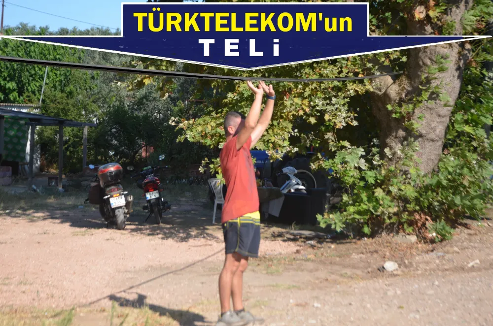 Telekom bu kabloyu nasıl görmez!..