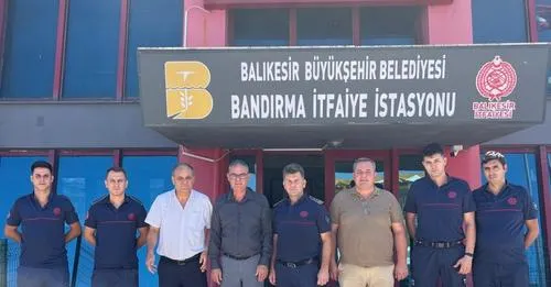 Borsadan itfaiyeye teşekkür