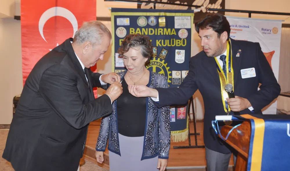 Rotary Kulübü’ne iki yeni üye