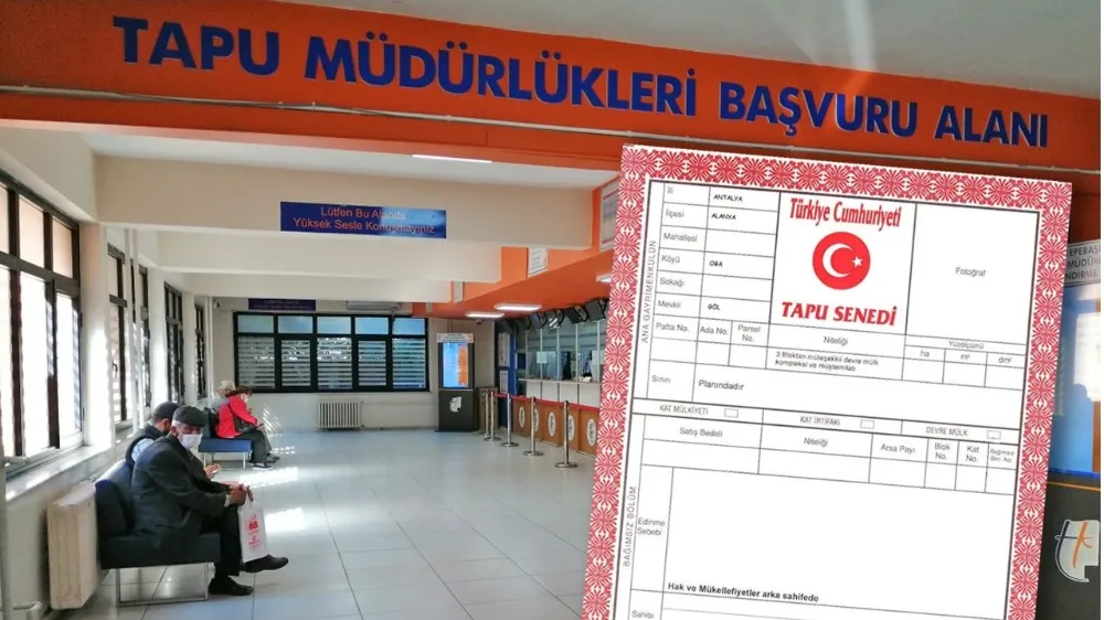 Tapu sahiplerine 15 gün süre tanındı! 