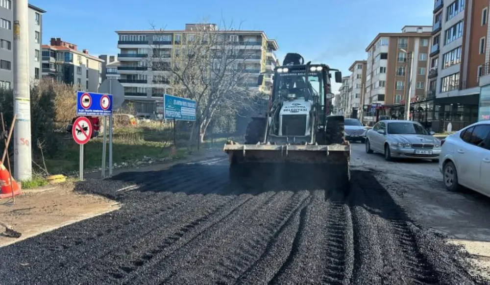 BANDIRMA BELEDİYESİ ÇALIŞMALARINA HIZ KESMEDEN DEVAM EDİYOR