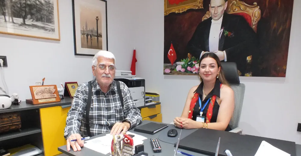 Aynur Ergen, Azerbaycan’daydı